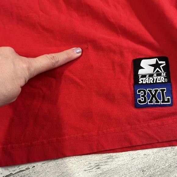 Vintage Starter Ole Miss Rebels t-shirt Size 3XL - Picture 3 of 8